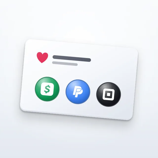 Tap-to-Pay & Tip Card