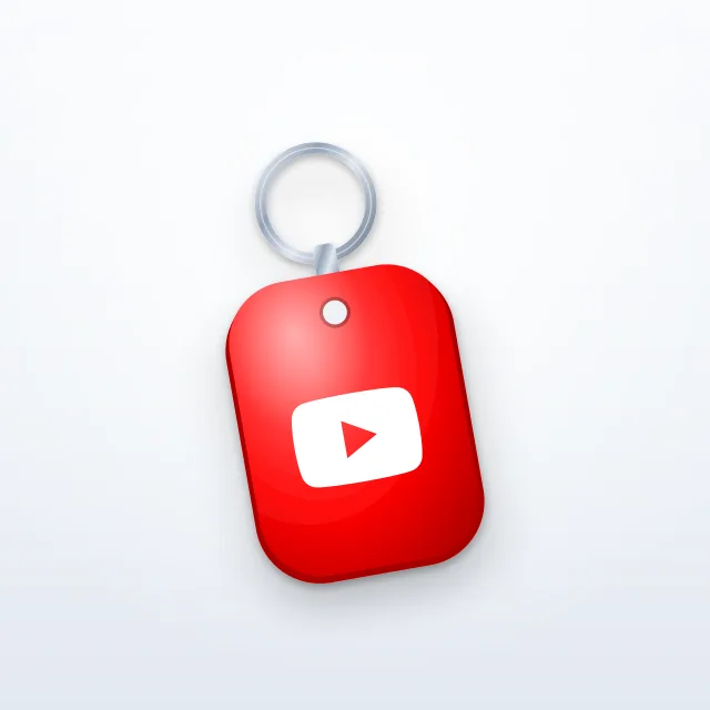 YouTube Keychain