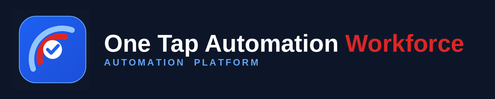 OneTap Automation Workforce